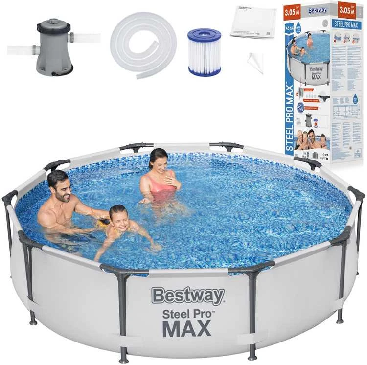 Bestway karkasinis baseinas Steel Pro Max 305x76cm (56408)