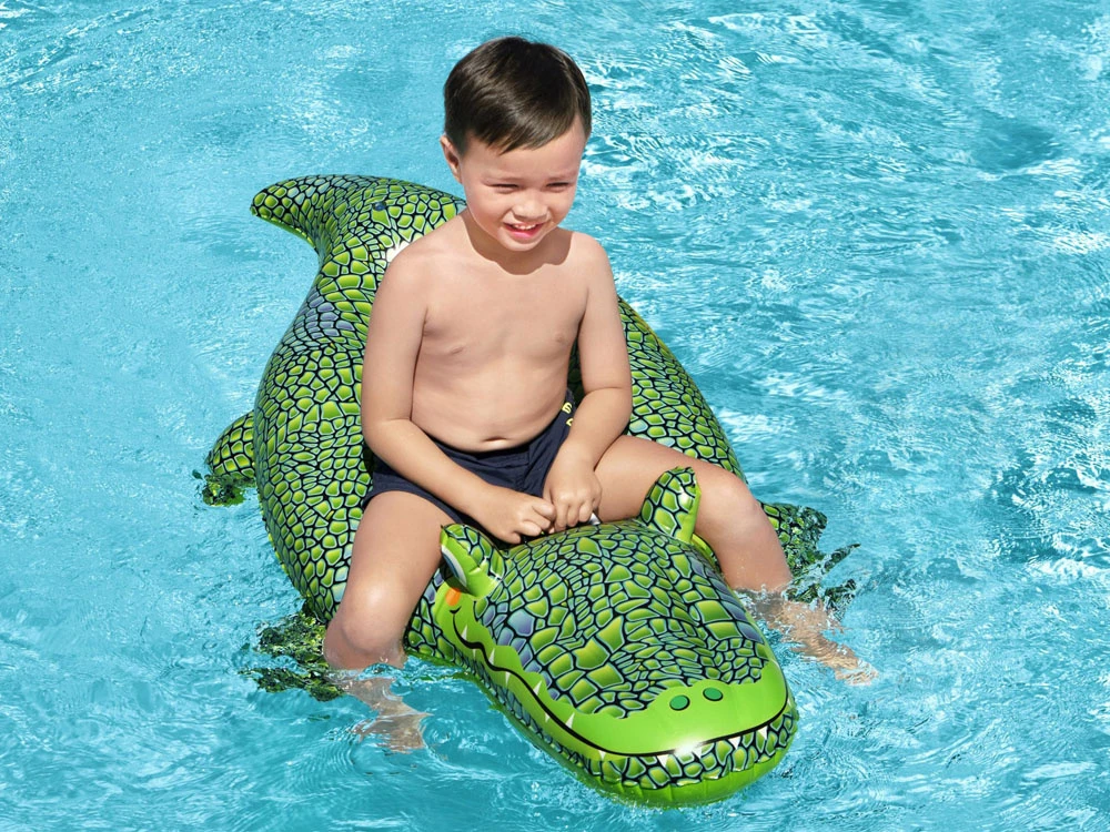 Plaukimo Krokodilas Bestway 152 cm Žalias