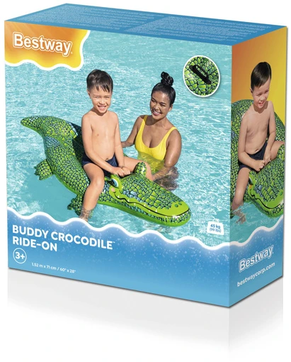Plaukimo Krokodilas Bestway 152 cm Žalias