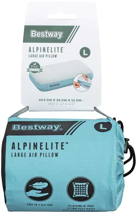 Bestway Pripučiama kelioninė pagalvė „AlpineLite“, 49,5 x 28 cm, 69625