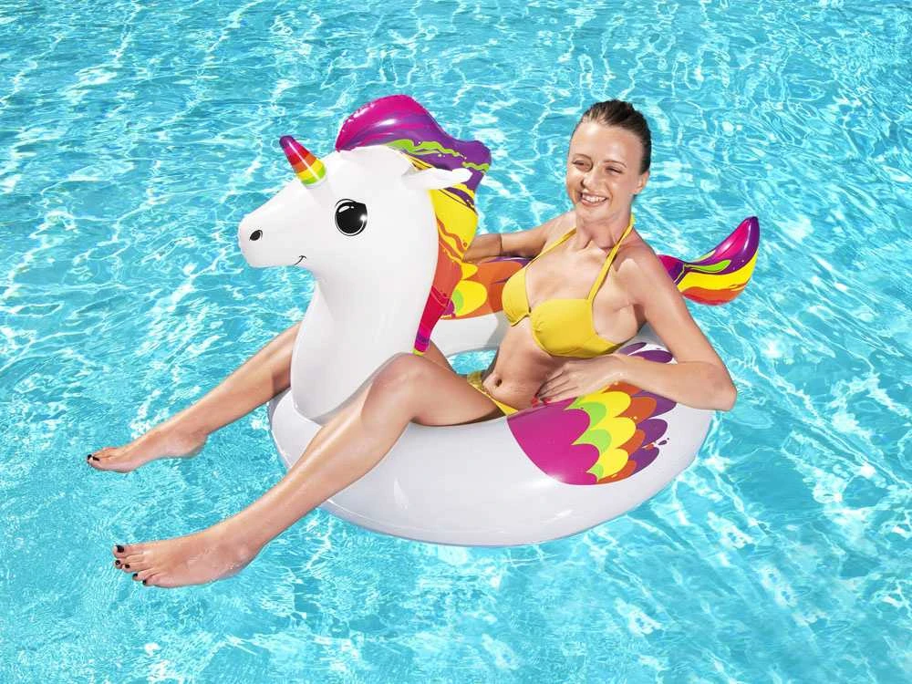 BESTWAY plaukimo ratas Fantasy Unicorn 119cm x 91cm., 36159