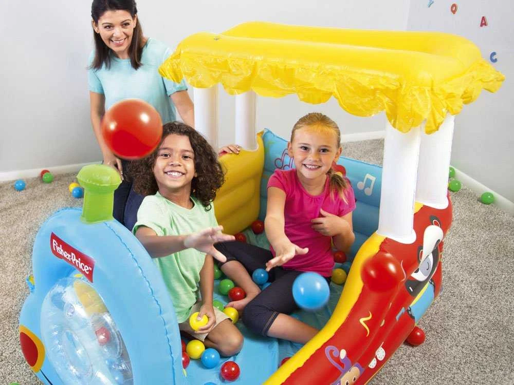 Pripučiamas baseinas su kamuoliukais Bestway 93537