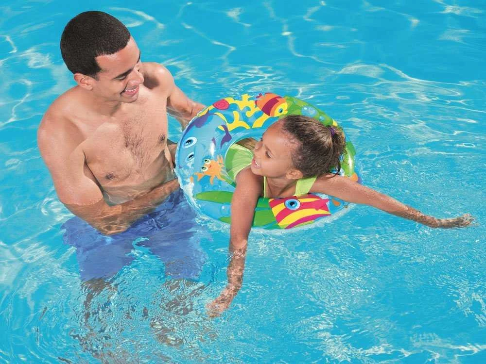 BESTWAY plaukimo ratas Designer, diametras 56cm, asort., 36013