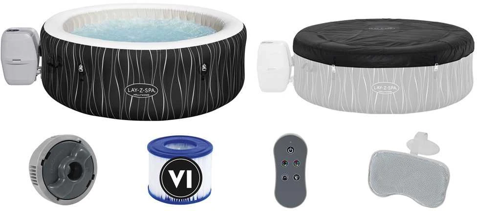 "Lay-Z-Spa" Holivudo sūkurinė vonia BESTWAY