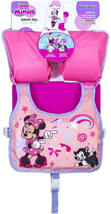 Bestway plaukimo liemenė su rankovėmis 3-6 L Minnie Mouse 9101A