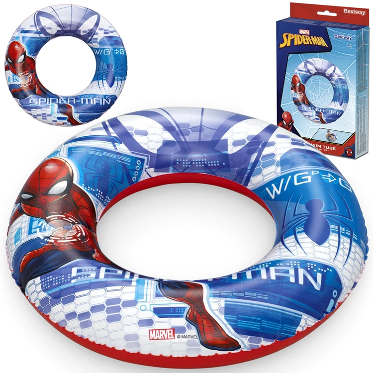 BESTWAY plaukimo ratas Spiderman 56cm, 98003