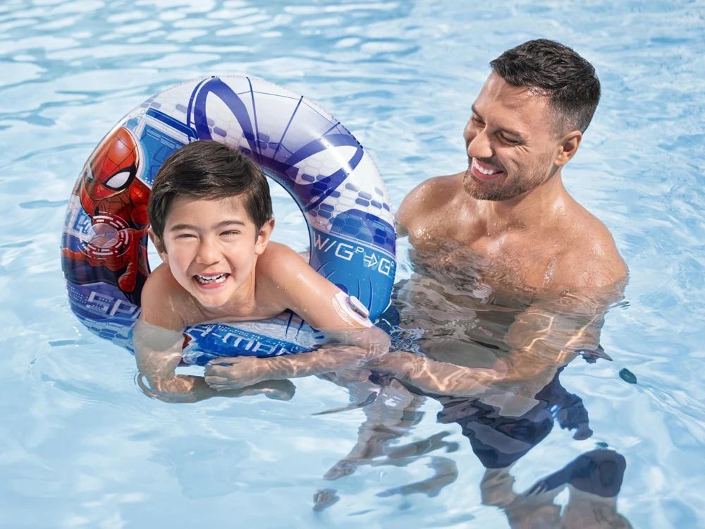 BESTWAY plaukimo ratas Spiderman 56cm, 98003