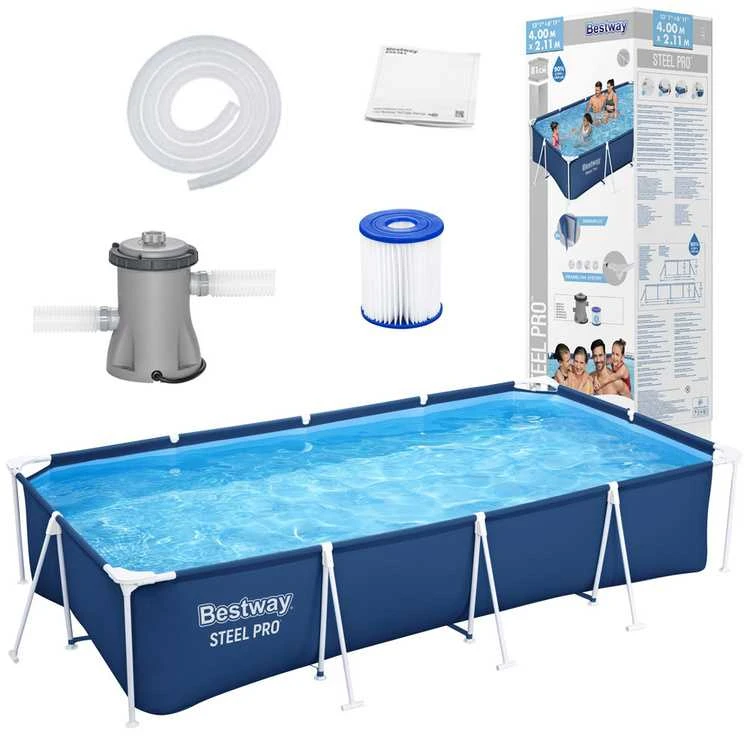 Baseino stovas 400x211x81cm Šeima 3 in 1 BESTWAY