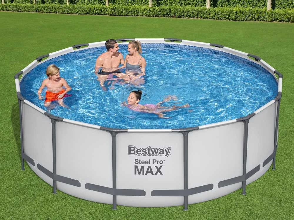 Rėminis baseinas 14 FT 427 x 122 cm STEEL PRO MAX BESTWAY