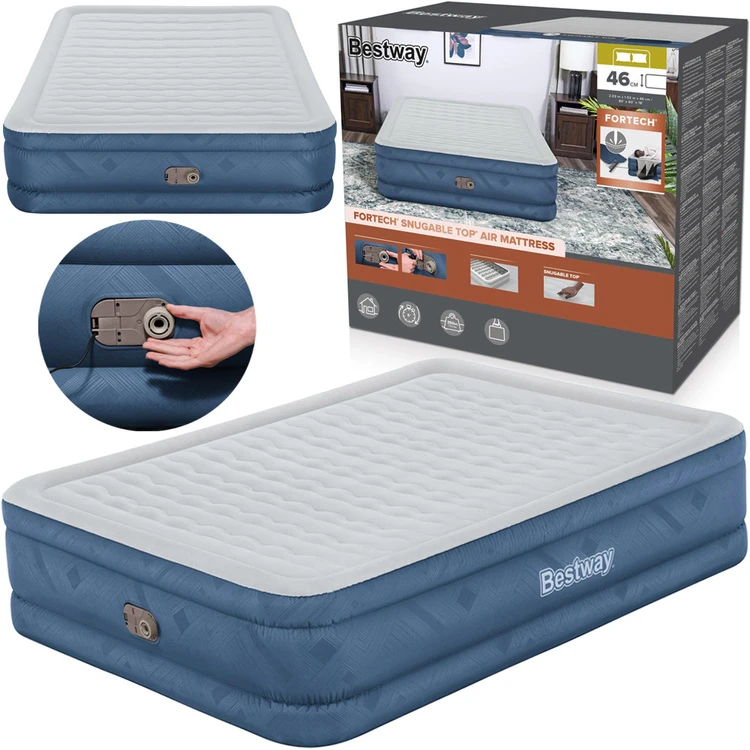 Bestway Savaime prisipučiantis turistinis čiužinys 2 asmenims 350 kg 203 x 152 cm 69075
