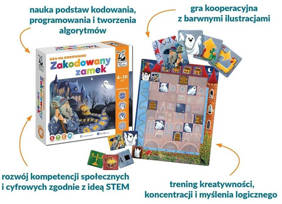 Kapitan Nauka Kapitono mokslas. Užkoduotas pilies dėlionės žaidimas