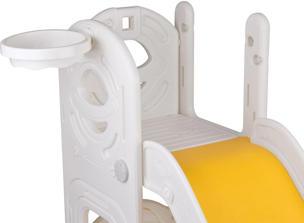 Jokomisiada Children’s Slide with Basketball Hoop, 136 cm Slide SP0865