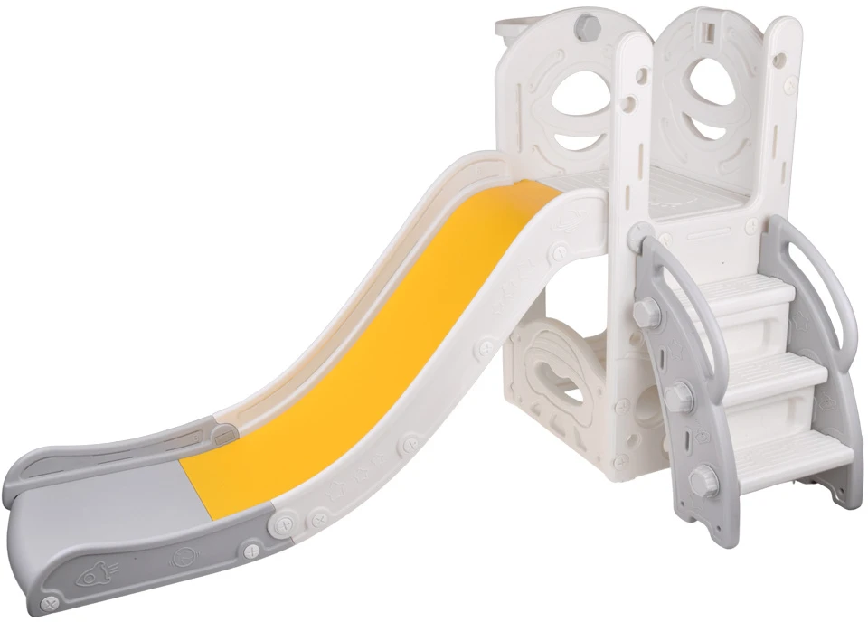 Jokomisiada Children’s Slide with Basketball Hoop, 136 cm Slide SP0865
