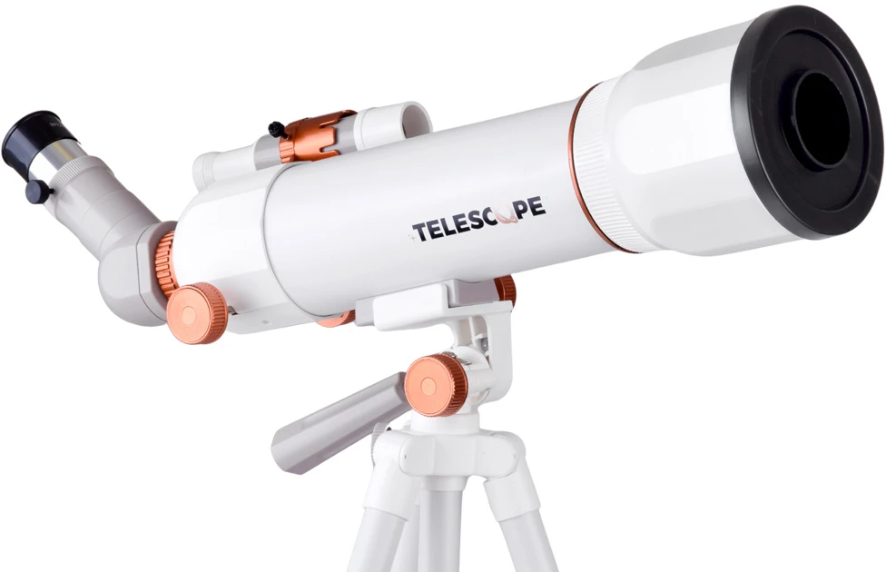 Jokomisiada Children’s Telescope with 107 cm Tripod, 4 Eyepieces and Finder Scope ES0029