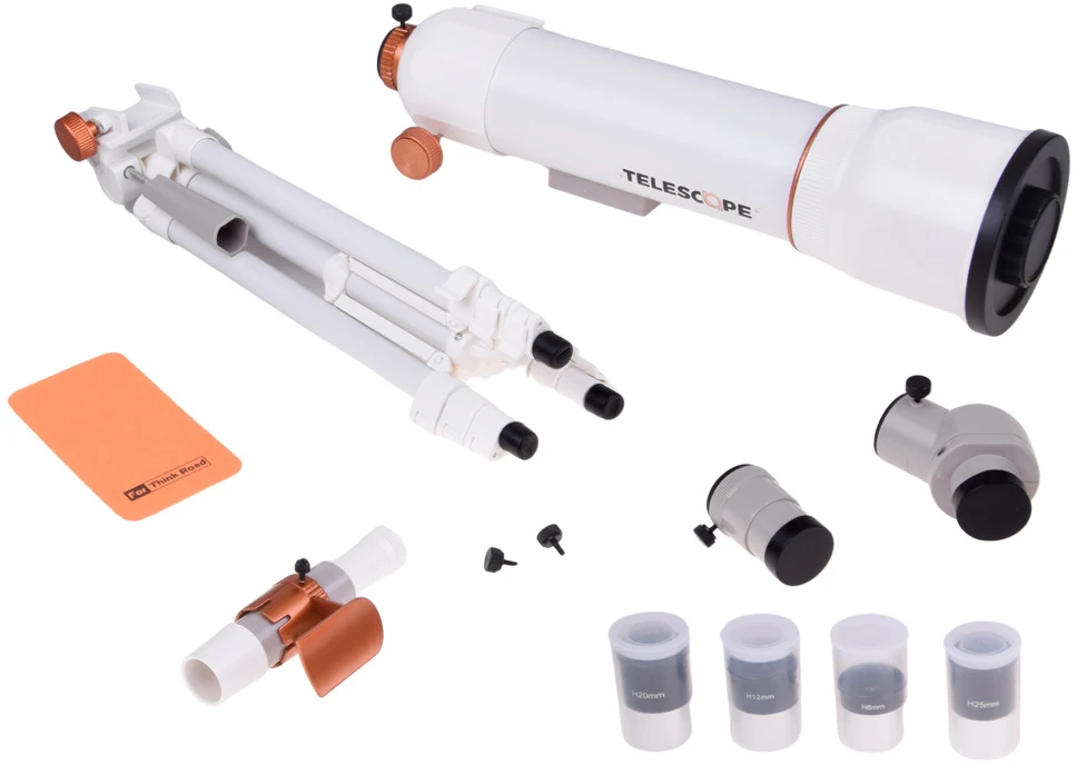 Jokomisiada Children’s Telescope with 107 cm Tripod, 4 Eyepieces and Finder Scope ES0029