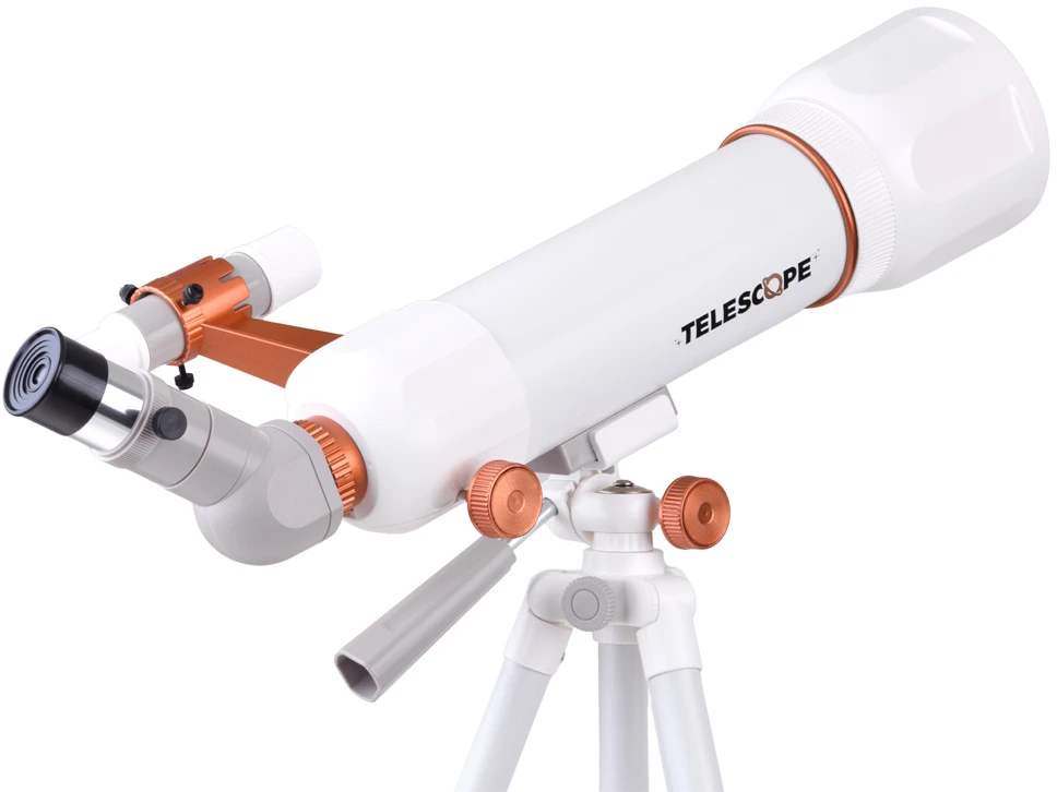 Jokomisiada Children’s Telescope with 107 cm Tripod, 4 Eyepieces and Finder Scope ES0029