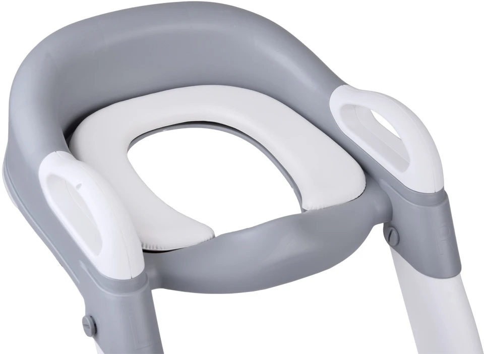 Jokomisiada Children’s Toilet Seat with Ladder, Soft Cushion, iki 25 kg ZA6606