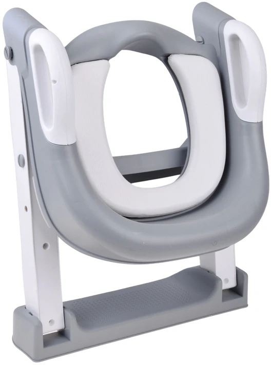 Jokomisiada Children’s Toilet Seat with Ladder, Soft Cushion, iki 25 kg ZA6606
