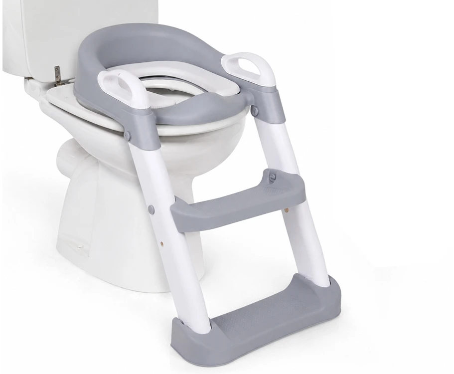 Jokomisiada Children’s Toilet Seat with Ladder, Soft Cushion, iki 25 kg ZA6606