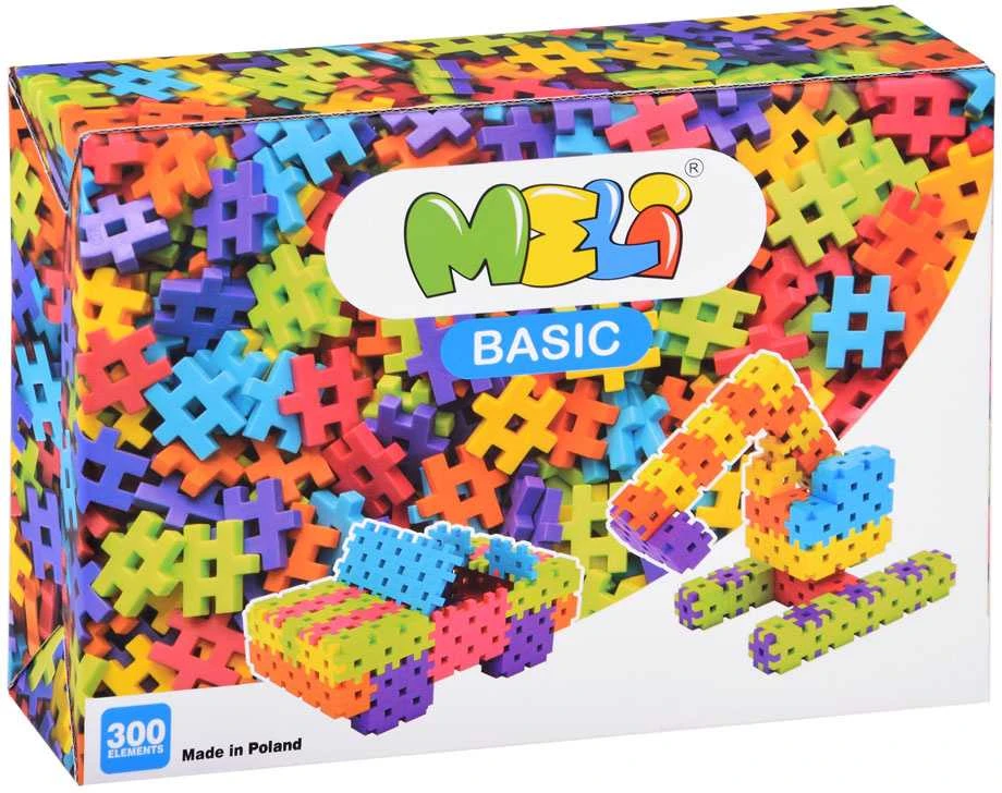 Spalvoti blokai „Meli Basic 300“ vienetų