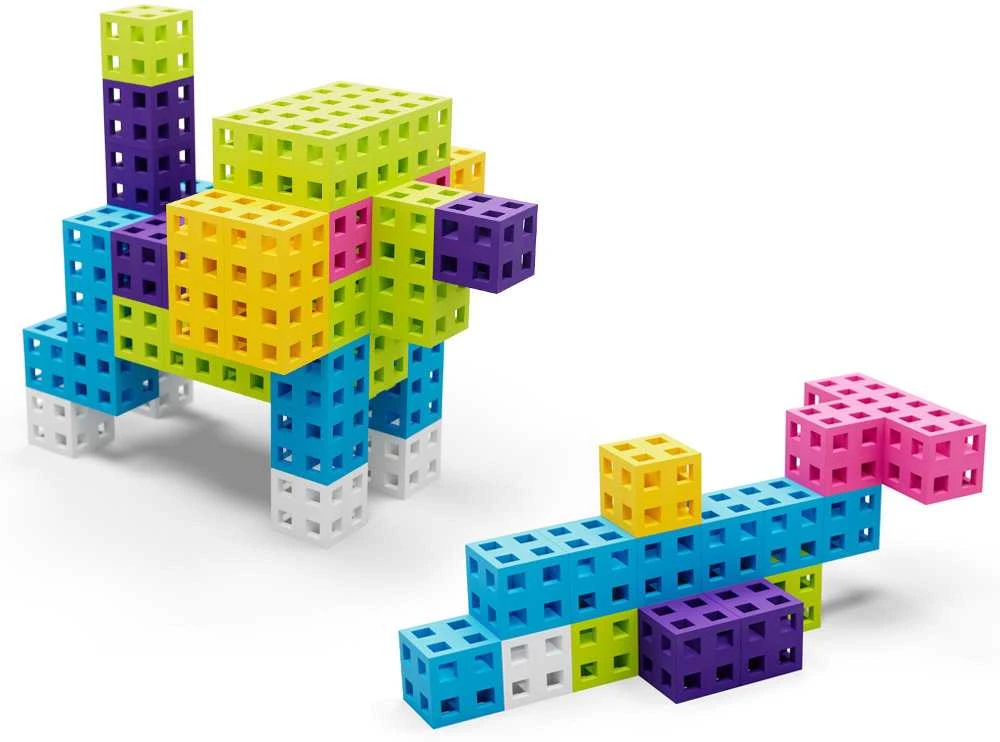 Colorful Cube Rožinė Meli Blocks 100 pieces ZA 5667