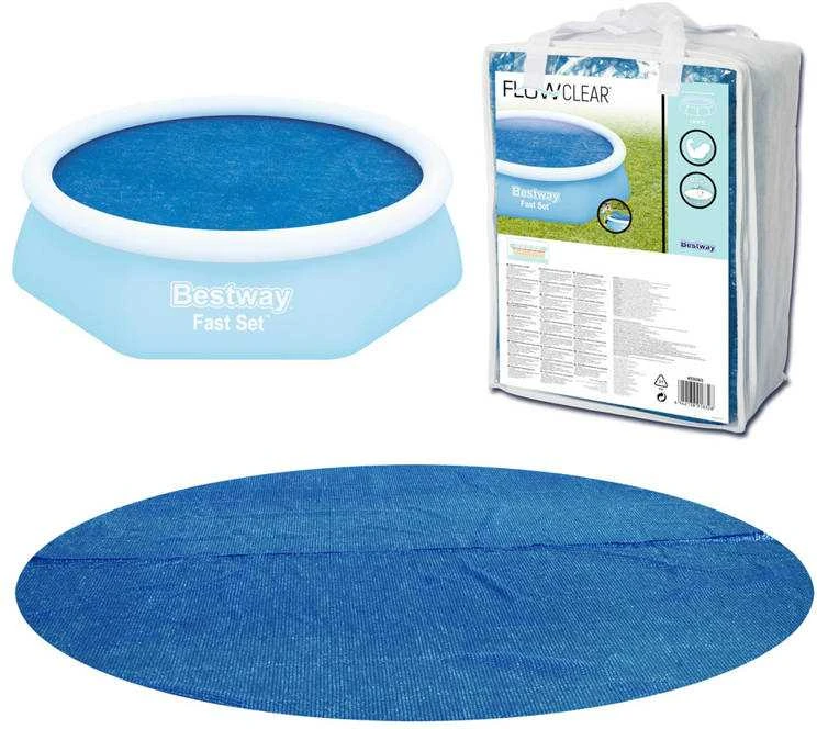 Apvalaus baseino uždanga Bestway Solar, 244cm