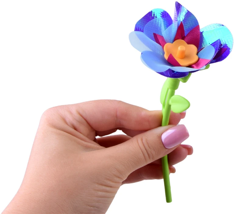 Dėlionė Jokomisiada Creative DIY Fabric Flower Bouquet Making Kit with Flower Press and Vase ZA6596