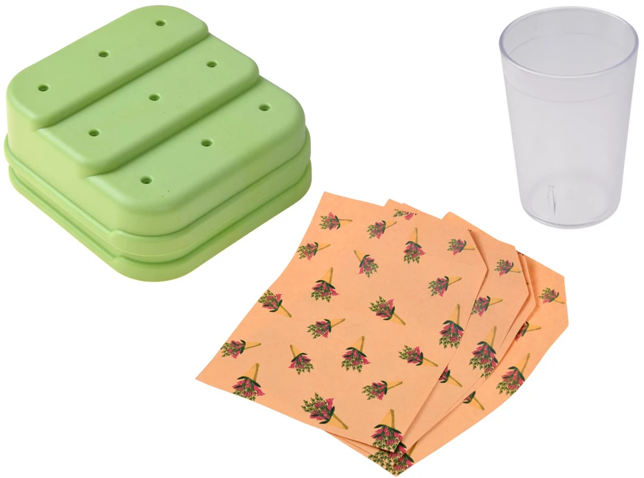 Dėlionė Jokomisiada Creative DIY Fabric Flower Bouquet Making Kit with Flower Press and Vase ZA6596