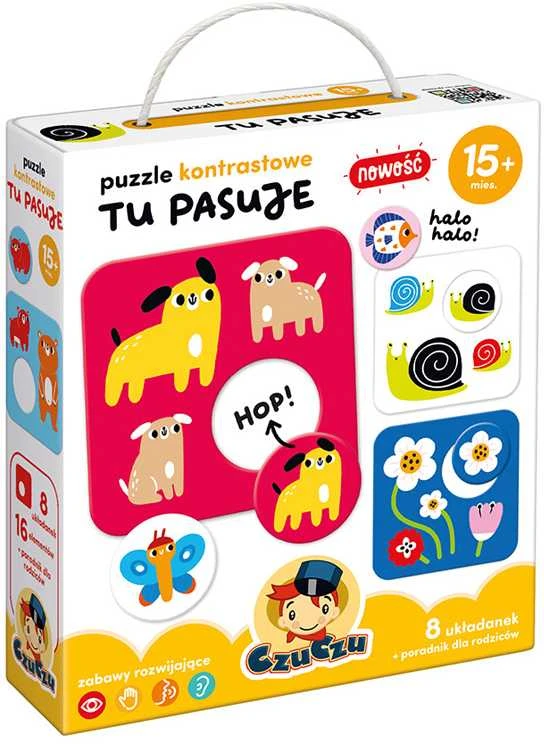 Dėlionė Czuczu kontrastinis galvosūkis ZA4240 tinka čia