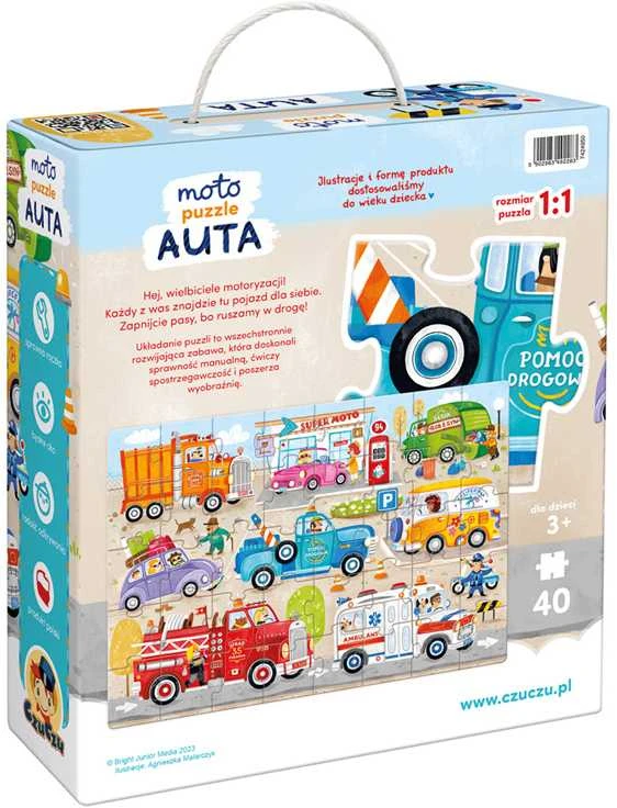 CzuCzu Dėlionė 40 vnt. - Automobiliai
