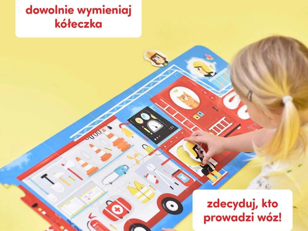 CzuCzu Dėlionė su skylute Gaisrinė mašina ZA4071