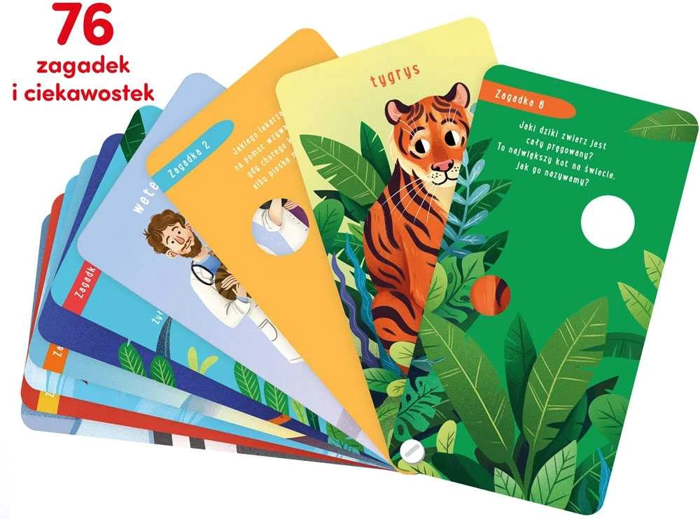 Dėlionė Czuczu galvosūkiai su skylių knyga 4+