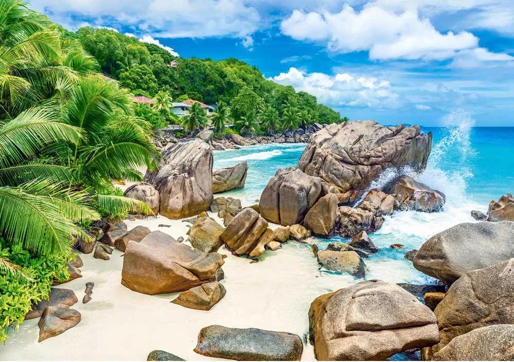 Dėlionė Castorland Puzzle 500 elementų La Digue sala, Seišeliai