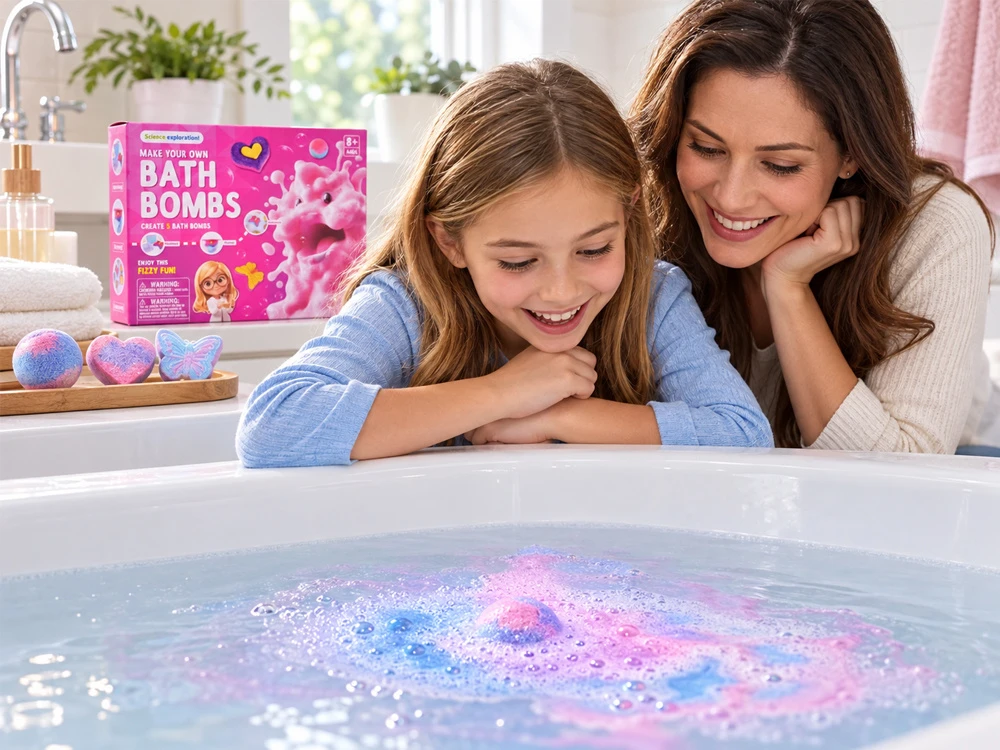 Jokomisiada DIY WORKSHOP bath bomb making kit - fragrant, fizzy ZA6557