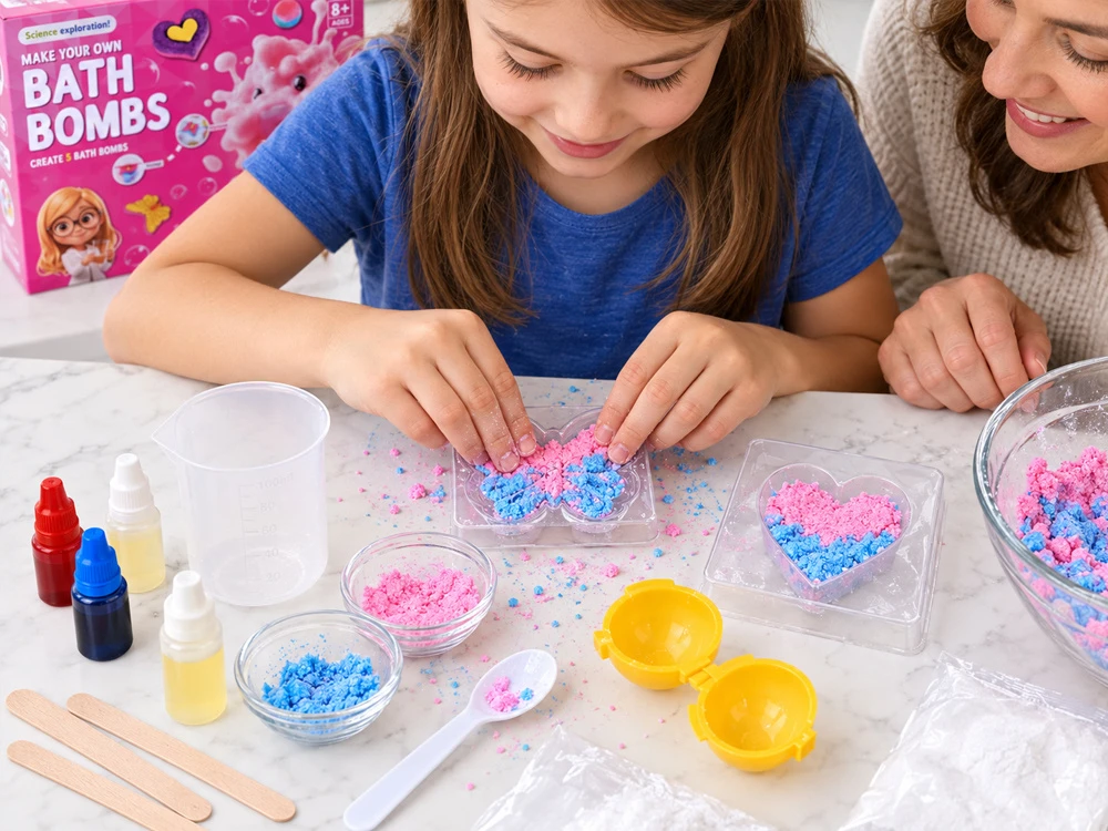 Jokomisiada DIY WORKSHOP bath bomb making kit - fragrant, fizzy ZA6557