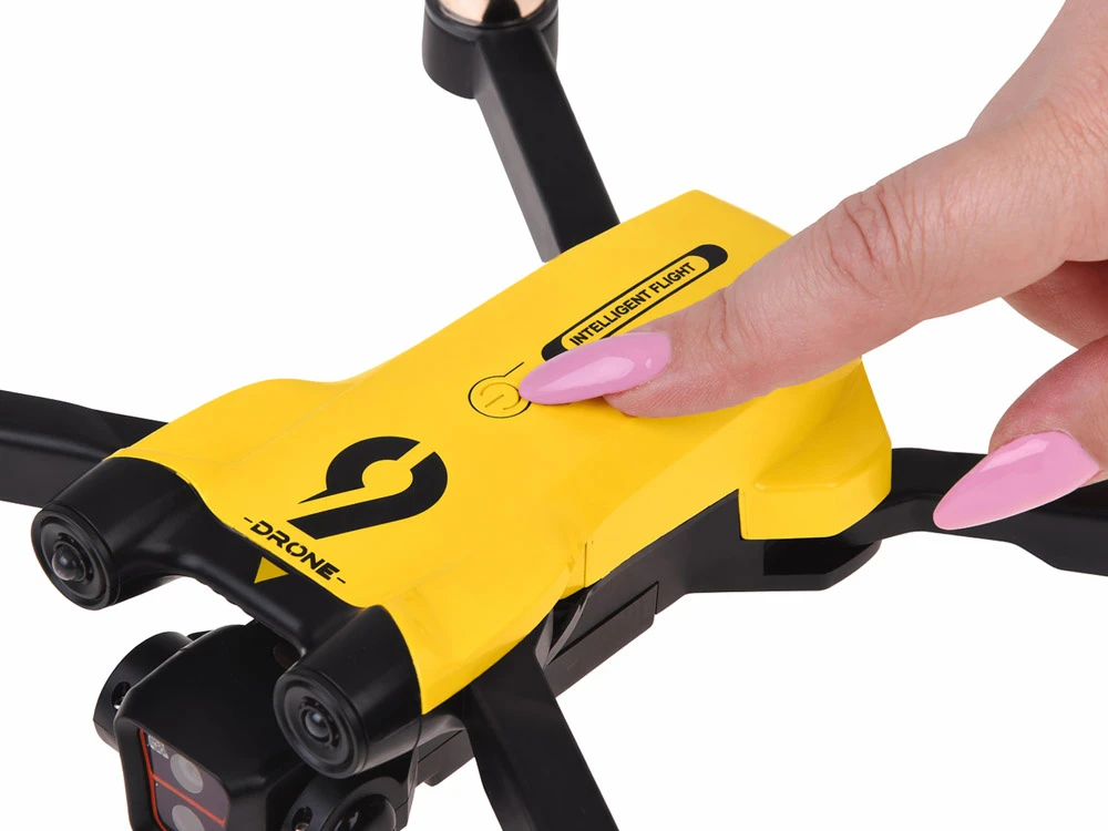 Jokomisiada Drone with camera - remote-controlled quadrocopter + memory card RC0756
