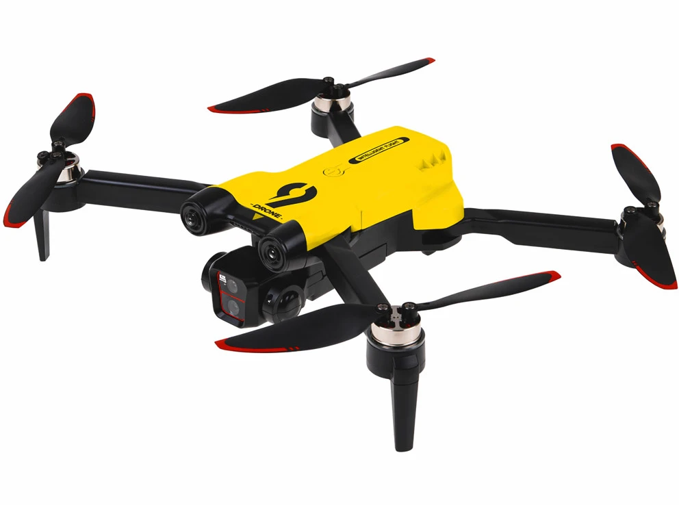 Jokomisiada Drone with camera - remote-controlled quadrocopter + memory card RC0756