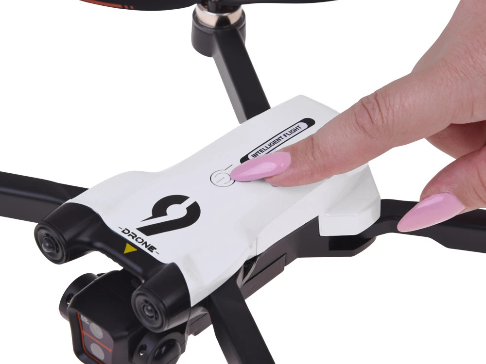 Jokomisiada Drone with camera - remote-controlled quadrocopter + memory card RC0756