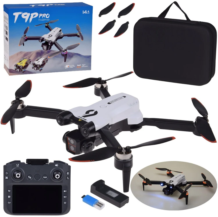 Jokomisiada Drone with camera - remote-controlled quadrocopter + memory card RC0756