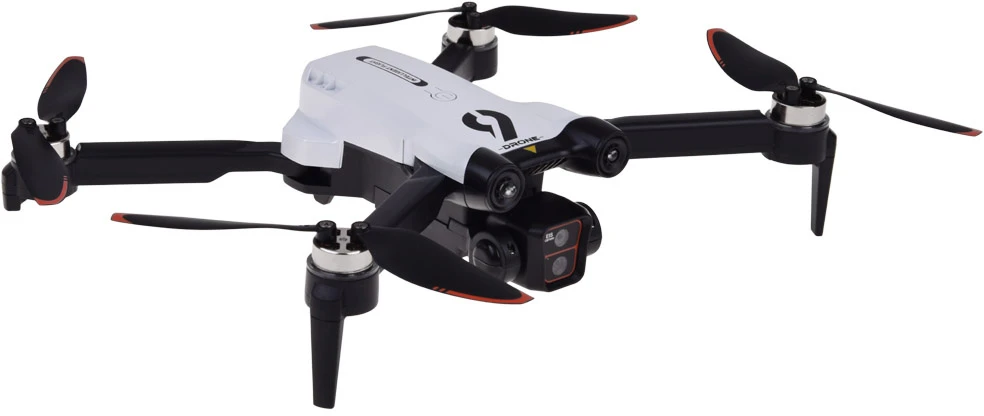 Jokomisiada Drone with camera - remote-controlled quadrocopter + memory card RC0756