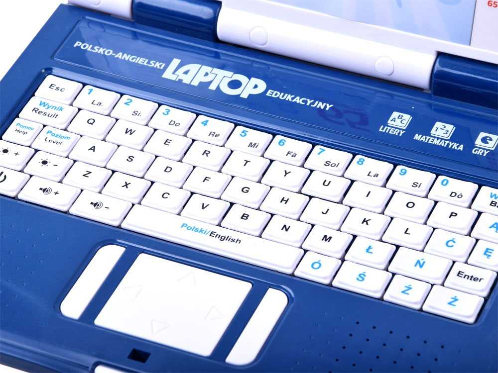 Jokomisiada Edukacinis nešiojamojo kompiuterio lenkų-anglų 65 funkcijos