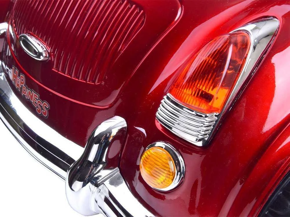 Jokomisiada Elegantiškas RETRO automobilis 2x variklis 12V, lakas PA0057M