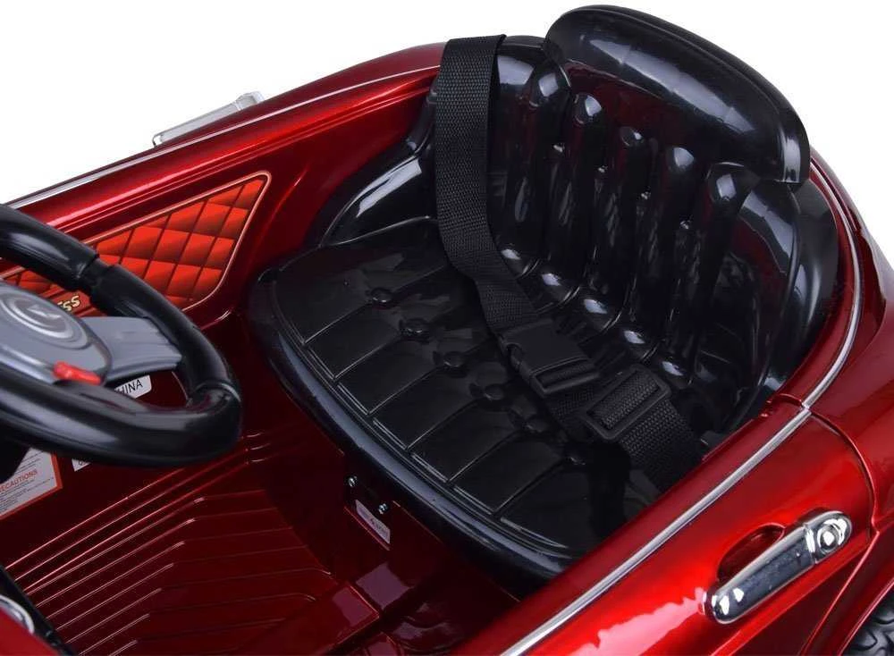 Jokomisiada Elegantiškas RETRO automobilis 2x variklis 12V, lakas PA0057M