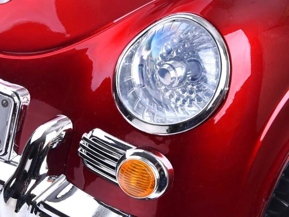 Jokomisiada Elegantiškas RETRO automobilis 2x variklis 12V, lakas PA0057M