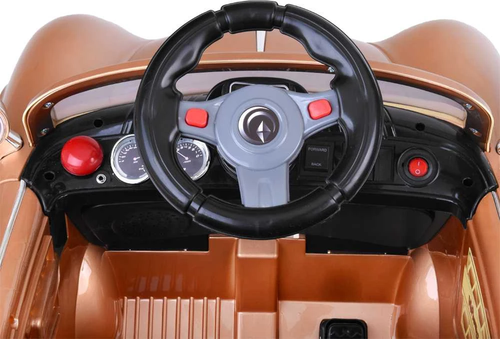 Jokomisiada Elegantiškas RETRO automobilis 2x variklis 12V, lakas PA0057M