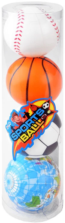 Jokomisiada Foam mini BALL set of 4 pieces SP0703