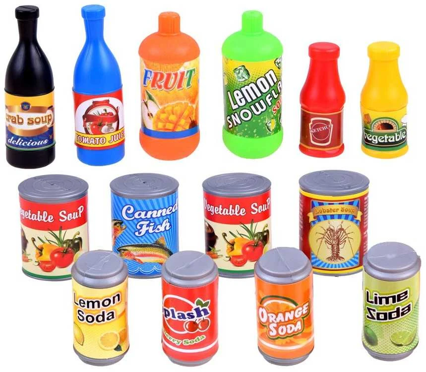 Jokomisiada Maisto produktai žaidimui Virtuvė 120 vnt ZA3382