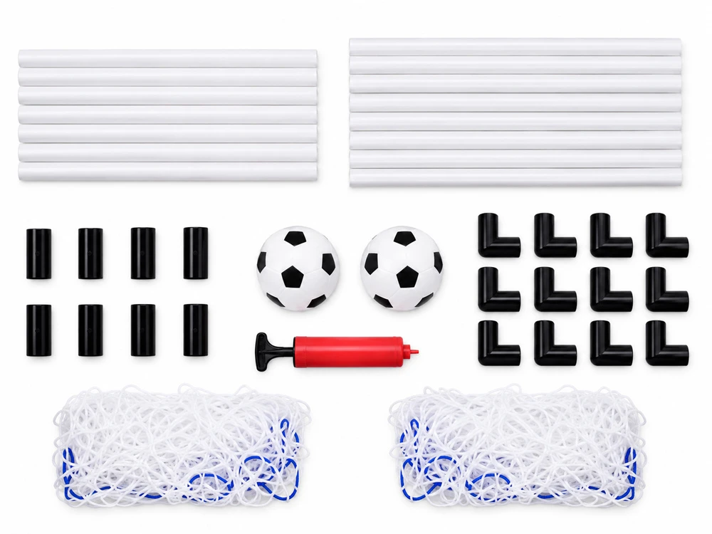 Jokomisiada Football Set for Children 2 Goals 95 cm 2 Soft Balls Pump SP0886