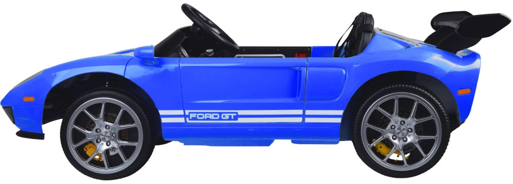 „Jokomisiada Ford GT“ 4 variklių akumuliatorinis vaikiškas automobilis su nuotolinio valdymo pultu 2 asmenims PA0337