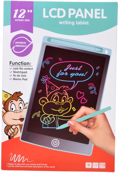 Jokomisiada Graphics tablet LCD screen 12" - interactive drawing board TA0118